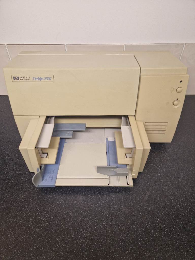 Hewlett packard deskjet 850c inkjet printer 