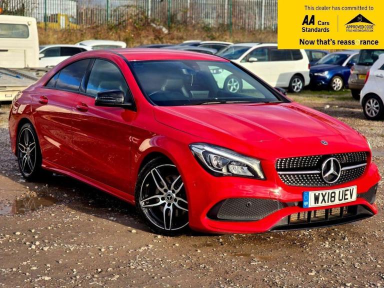 2018 Mercedes-Benz CLA 2.1 CLA220d AMG Line Coupe 4dr Diesel 7G-DCT Euro 6 (s/s) (177 ps) Saloon ...