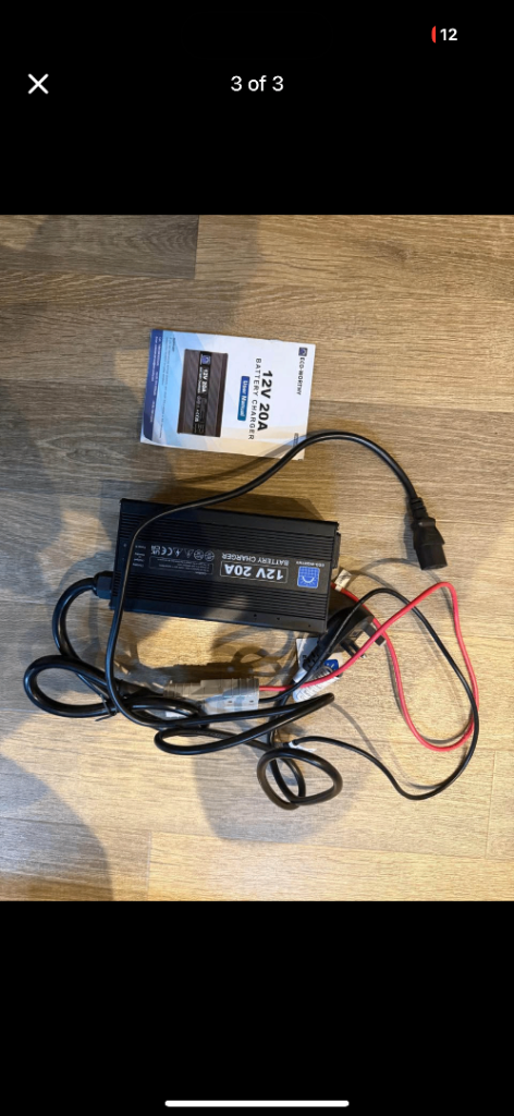 12v 20a Battery Charger - Leisure Battery