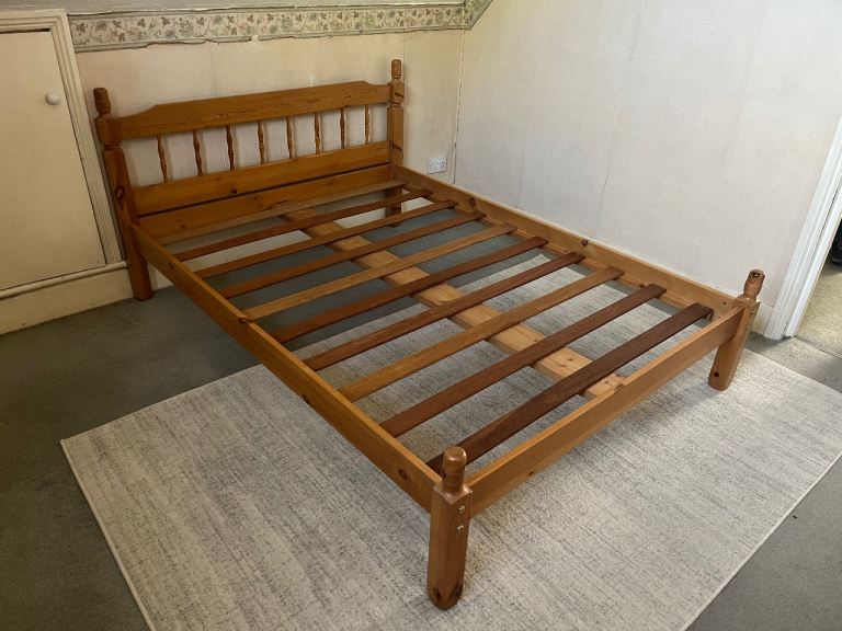 Pine Double Bed Frame