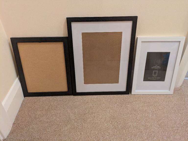 Picture Frames - Various Sizes, Colours