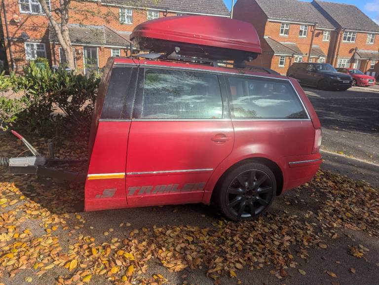 🚗 UNIQUE HALF VW PASSAT CAMPER / GAMING TRAILER 🚗