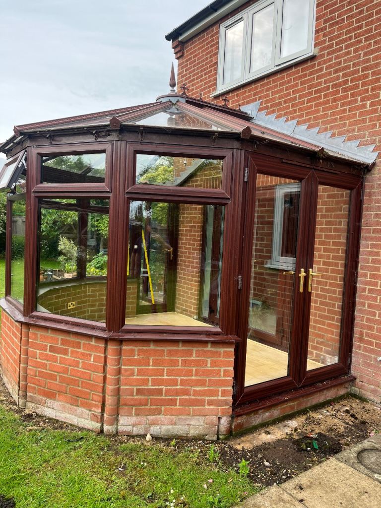 Conservatory upvc double glazed 