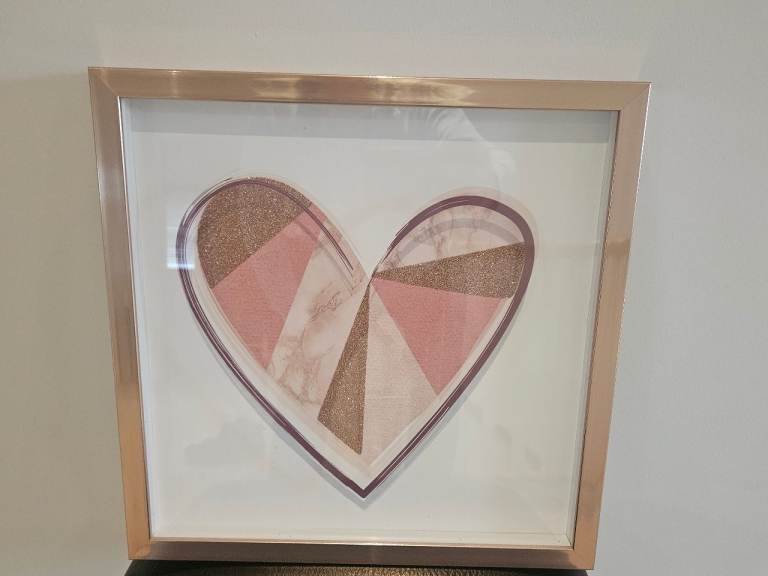 HEART framed 