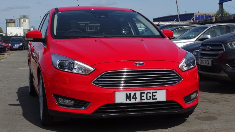 FORD FOCUS 1.0 T EcoBoost Titanium X Red Auto Petrol 2016