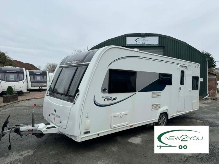 2016 Compass Rallye 530 - 4 Berth Caravan + Motor Mover - STOCK H024 - REDUCED!!