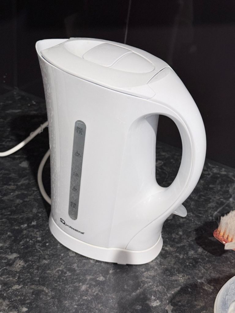 Professional White Electric Kettle – Good Working Order
