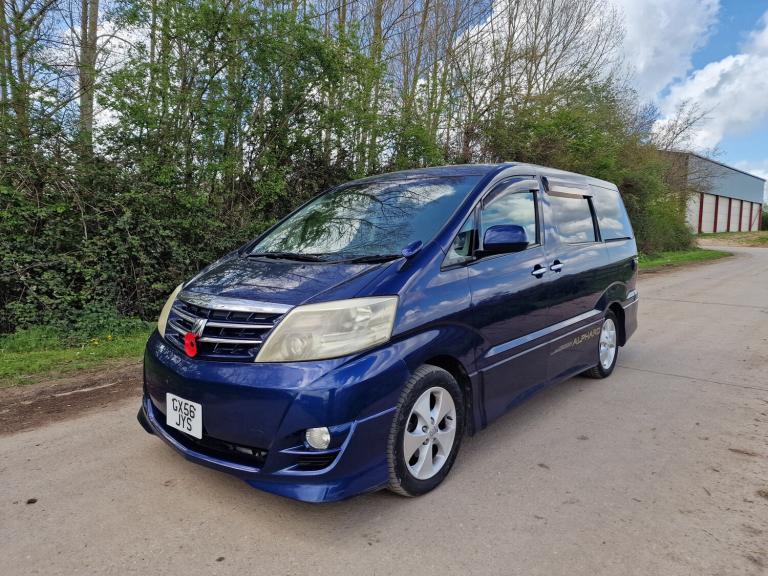 2006 Toyota Alphard AUTO 6 Seat Camper Van  69k Miles  Drives Perfect  ULEZ