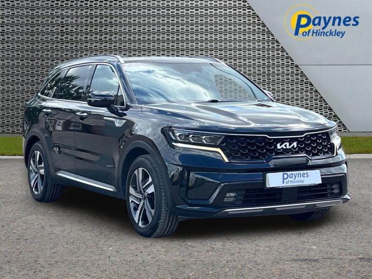 2022 Kia Sorento 2.2 CRDi 3 DCT AWD E6 (s/s) 5dr 7 Seats Black PWR TAILGATE BLIS