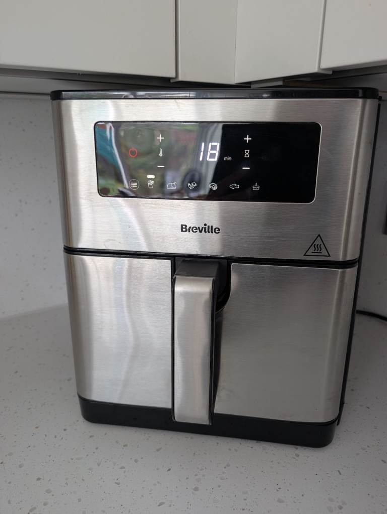 Breville XL 9L air fryer large capacity Stainless Steel