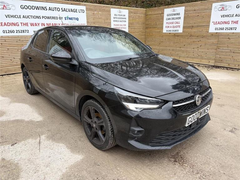 2023 VAUXHALL CORSA GS 1.2 ACCIDENT DAMAGED REPAIRABLE SALVAGE