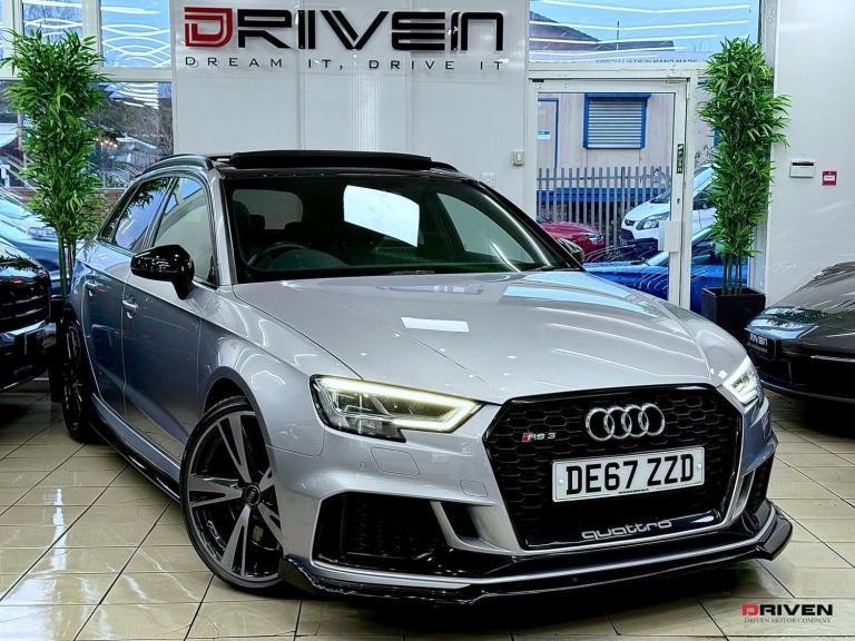 HUGE SPEC! AUDI RS3 2.5 TFSI RS SPORTBACK SPORT EDT QTRO+PAN ROOF+FREE DELIVERY!
