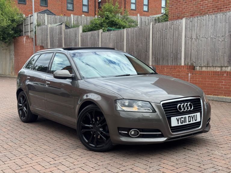 2011 AUDI A3 SPORT 2.0 TDI PAN ROOF 6 SPEED MANUAL 200BHP REMAPPED