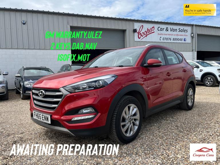 2015 Hyundai TUCSON 1.7 CRDi Blue Drive SE Nav 5dr 2WD SUV Diesel Manual