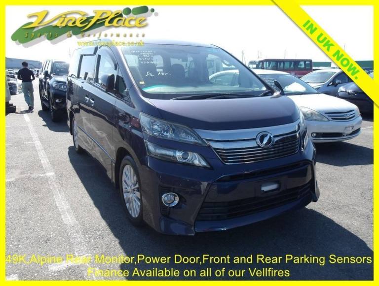 2012 Toyota Vellfire 2.4Z, Auto,7 Seat MPV Petrol Automatic
