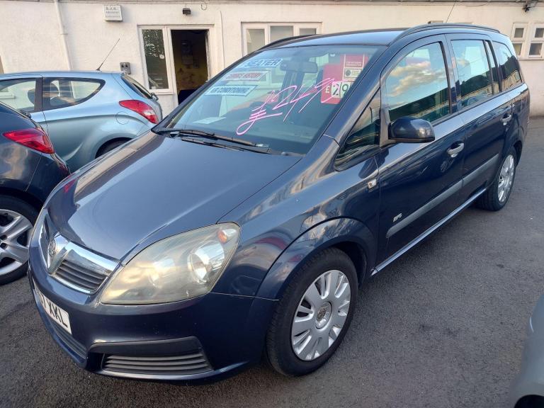 2007 Vauxhall Zafira 1.6 Life Euro 4 5dr MPV Petrol Manual