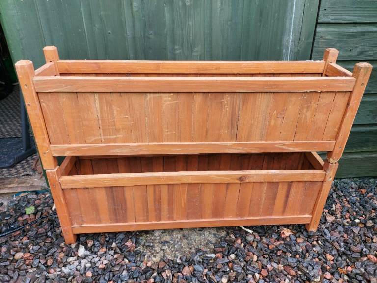 Wooden planters 