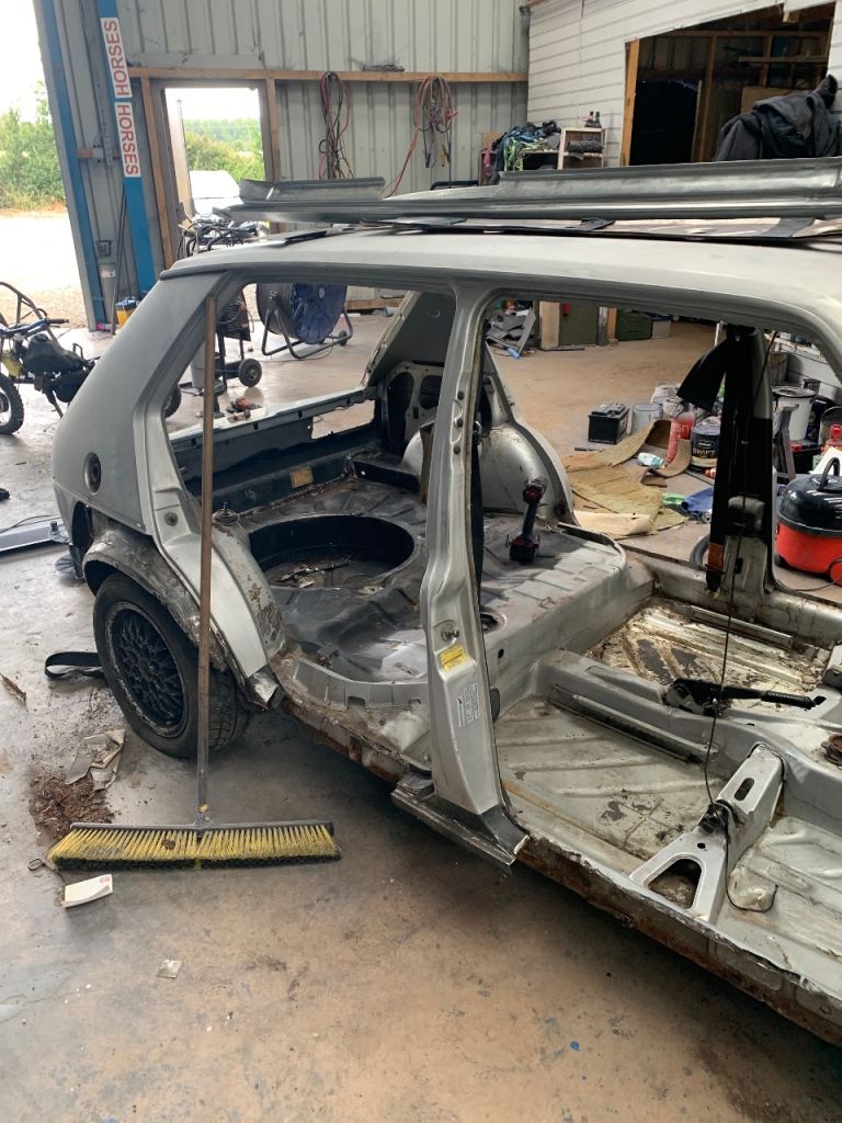 mk1 golf project with 1.8gti engine 