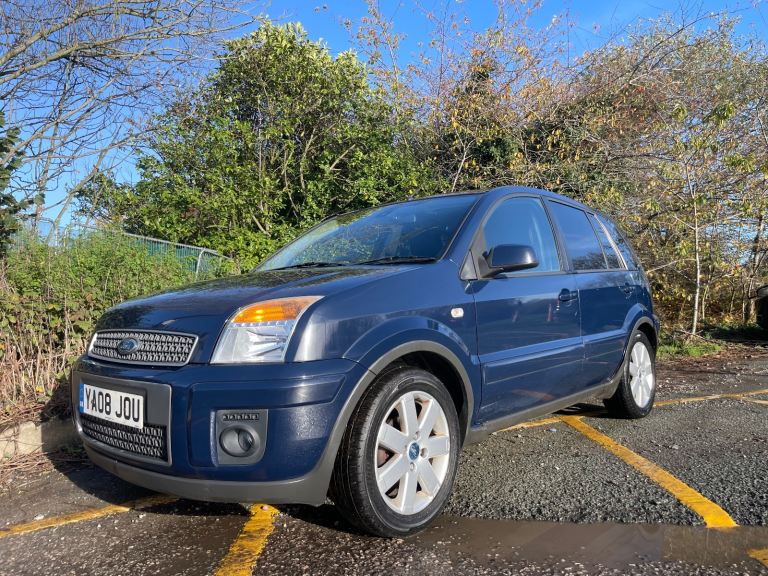 FORD FUSION 1.6+ 08 REG 5 DOOR BLACK LEATHER MOT FEBRUARY 22ND 2026 SERVICE HISTORY LOW INSURANCE