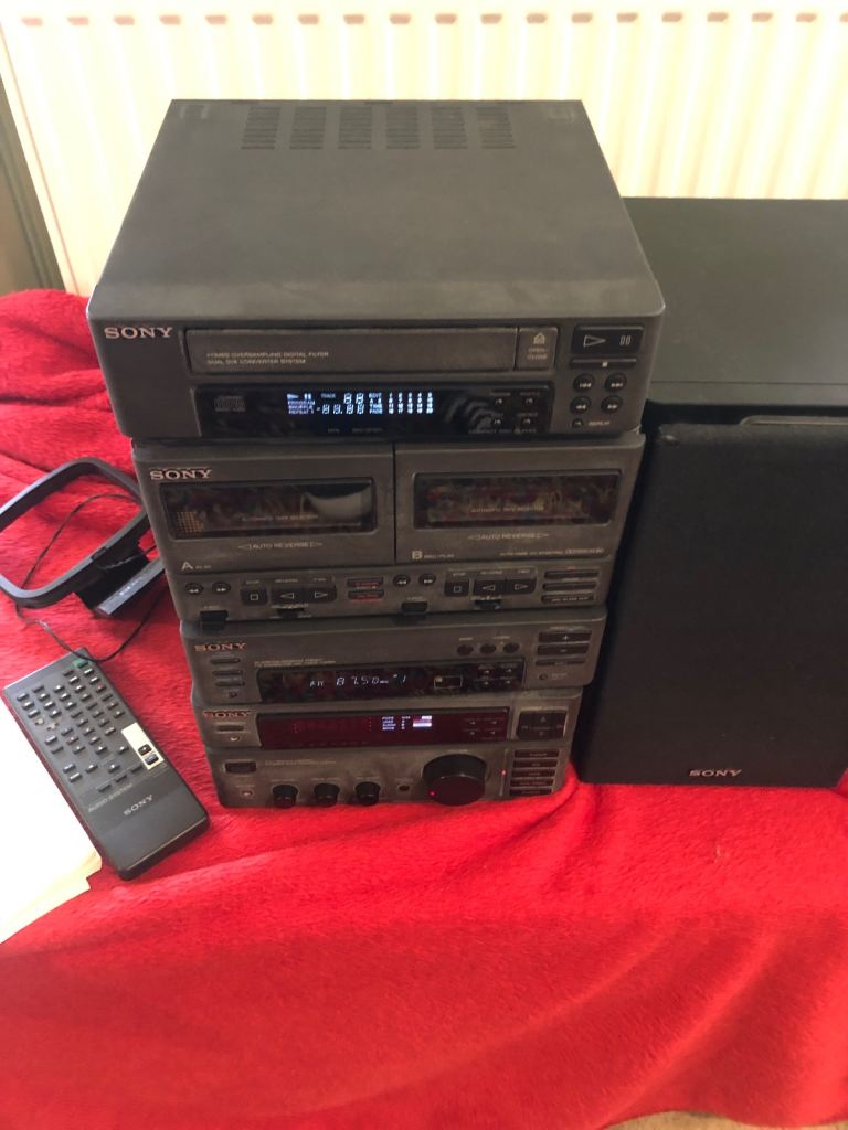 SONY MINI HI-FI COMPONENT SYSTEM 