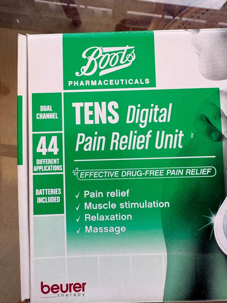 Boots TENS Digital Pain Relief Unit - Beurer Therapy