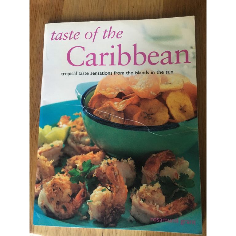 VINTAGE CARIBBEAN RECIPE BOOK. Exotic cuisine cooking 