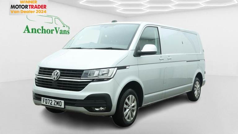 2023 Volkswagen Transporter LWB L2H1 Low Roof Highline T30 Air Con Alloys Came Panel Van Diesel M...