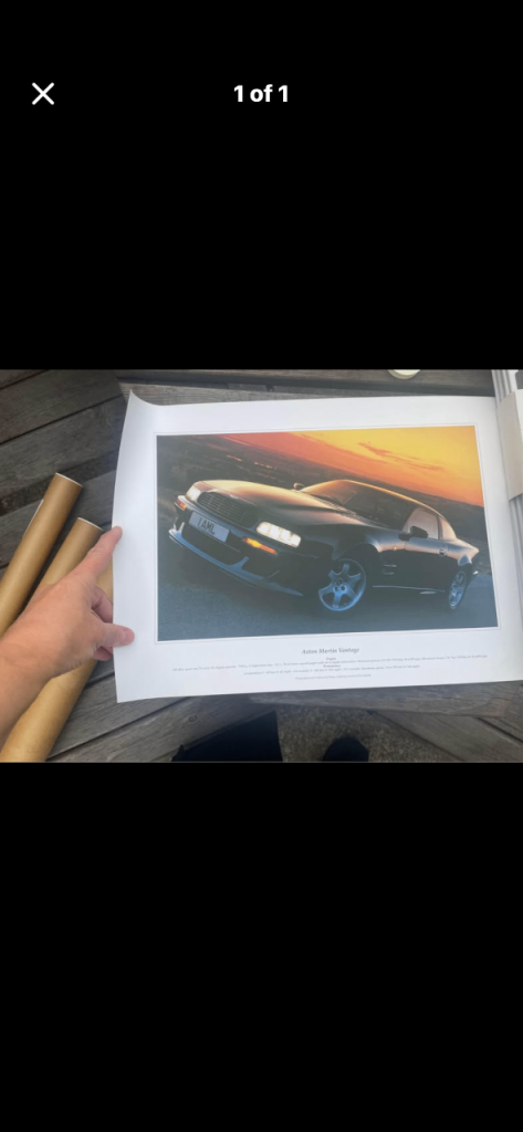 Aston Martin DB7 Poster Print – Car Enthusiast Collectible