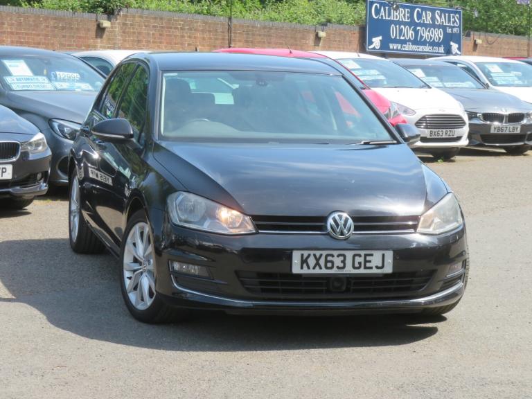 2013 Volkswagen Golf 1.4 TSI GT 5dr DSG Auto Black HATCHBACK Petrol Automatic