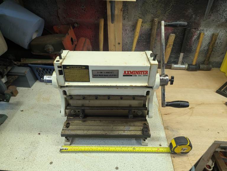 Axminster Combination shear, press brake & Slip