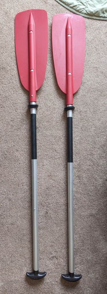 2 kayak paddles