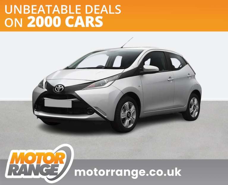 2018 Toyota AYGO 1.0 VVT-i X-Style 5dr x-shift HATCHBACK PETROL Automatic