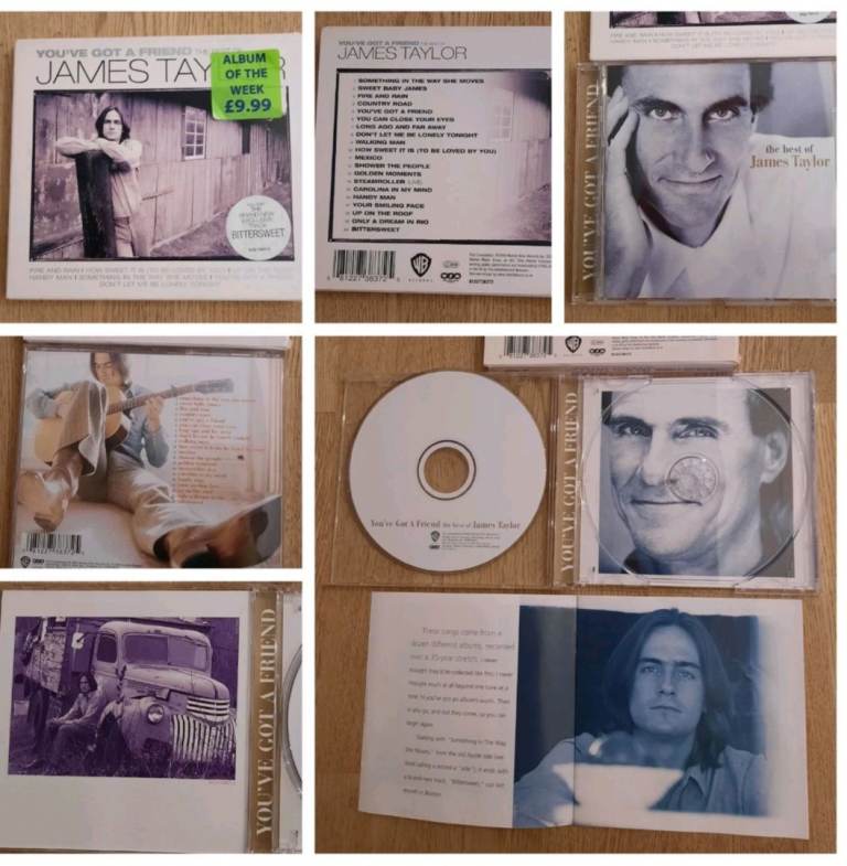 James Taylor You've Got A Friend The Best of CD Album 20 Great Tracks +Booklet