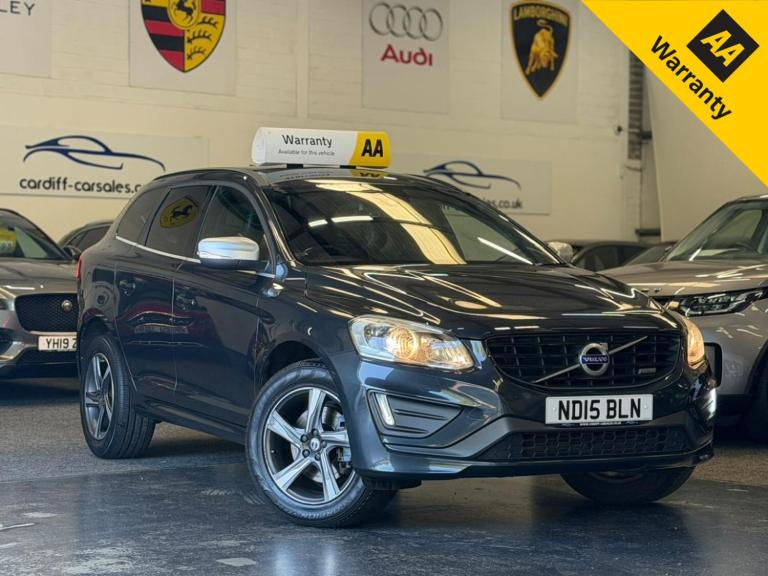 VOLVO XC60 2.0 R-Design D4 (181hp) Diesel 2015+AUTOMATIC+SATNAV+HEATED LEATHER!