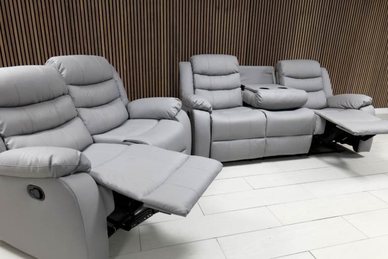 🌙 COD 3+2 Seater Sofa Set & Corner Roma Electric Recliner 🛋️ | 27% OFF **