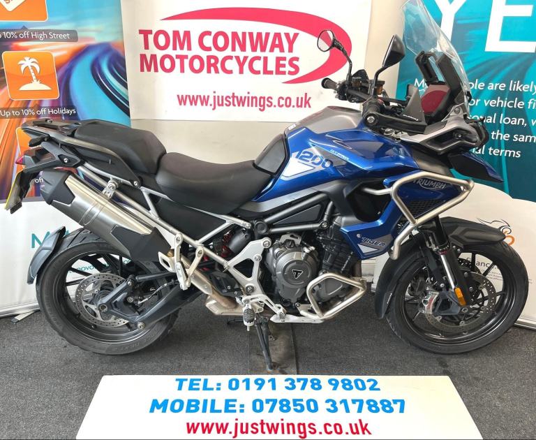 TRIUMPH TIGER 1200 GT PRO, 2022(22), 30,589 MILES, FSH, 2 OWNERS, SUPERB, £7995