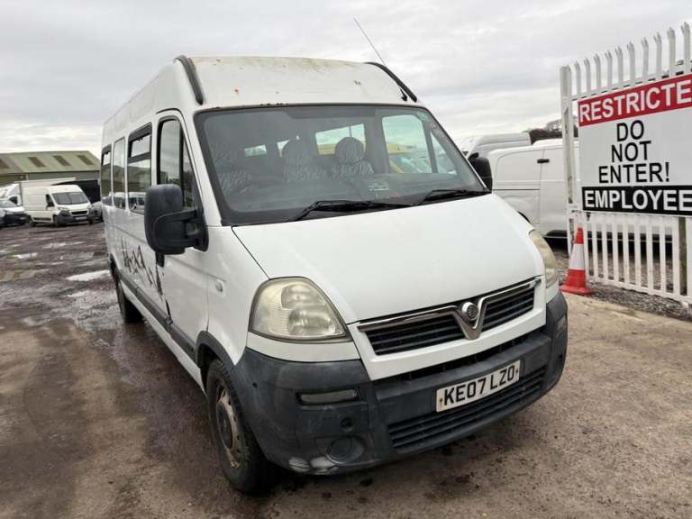 2007 Vauxhall Movano SINGLE DECK DIESEL Manual