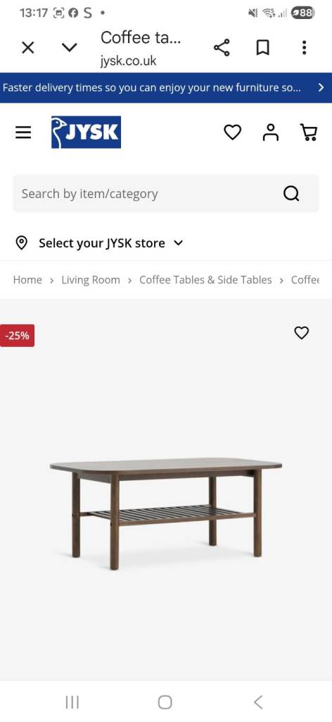 Brand new coffee table 