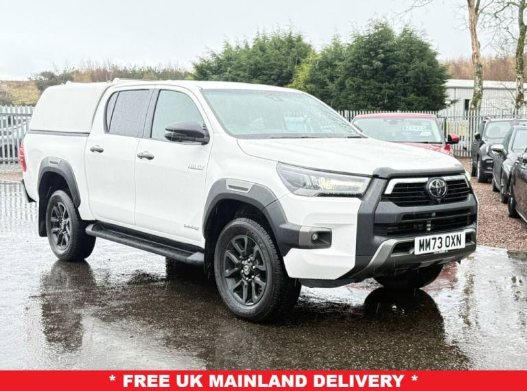 2023 Toyota Hilux 2.8 D-4D Invincible X Pickup DCB 4dr Diesel Auto 4WD 204 bhp * NO VAT * PICKUP ...