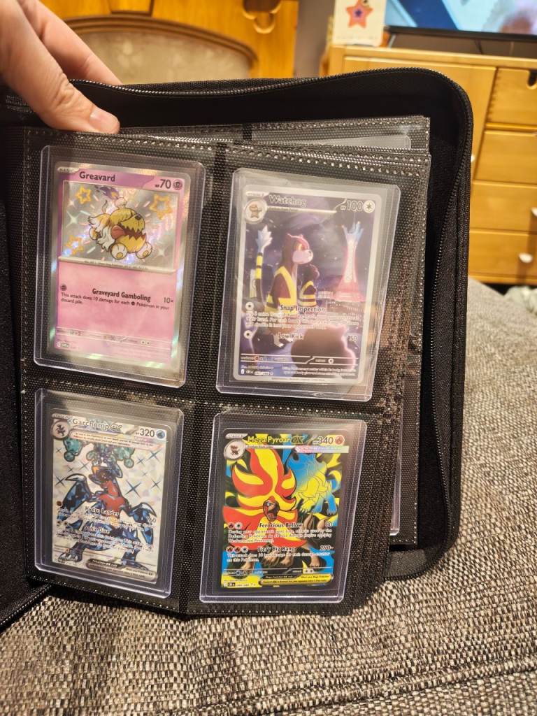 Pokemon Trading Card Game Binder with Cards – Good Condition