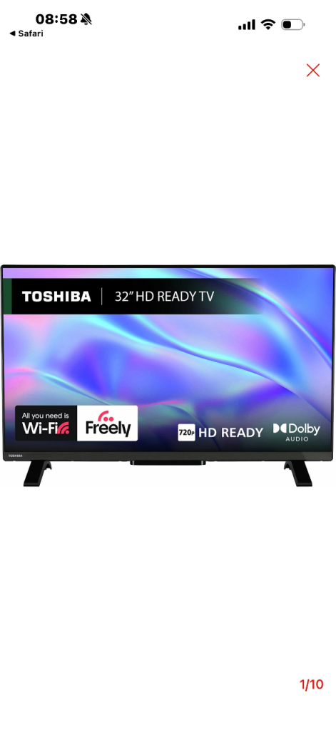 Toshiba 32inch tv new in box