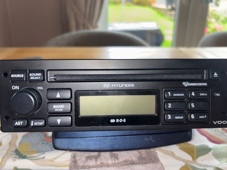Hyundai Getz stereo/ CD player
