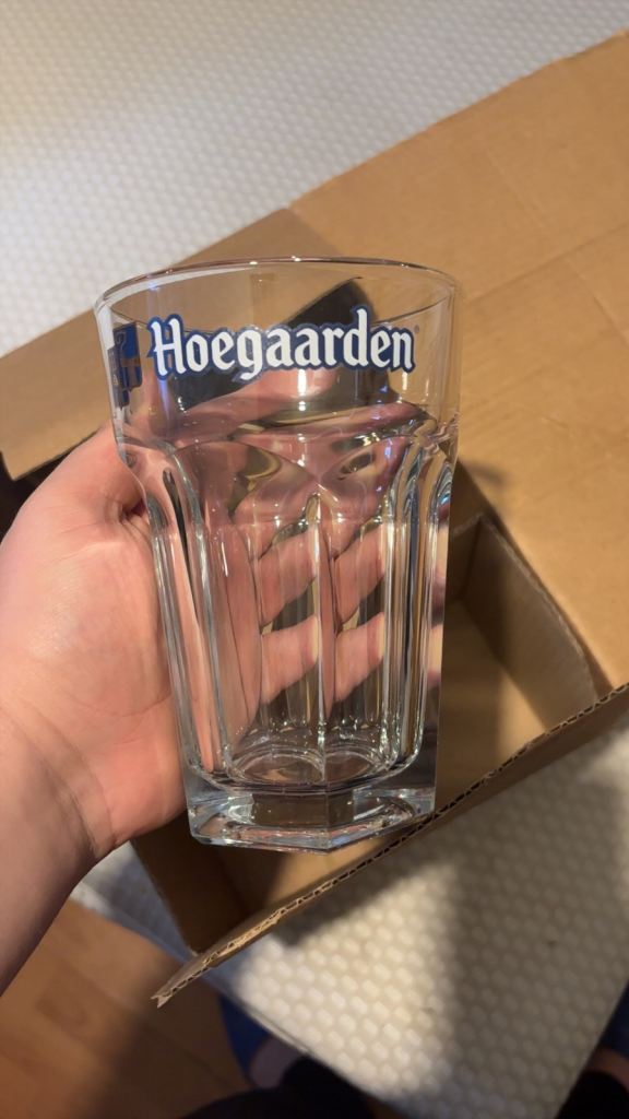 Set of 6 pint glasses 