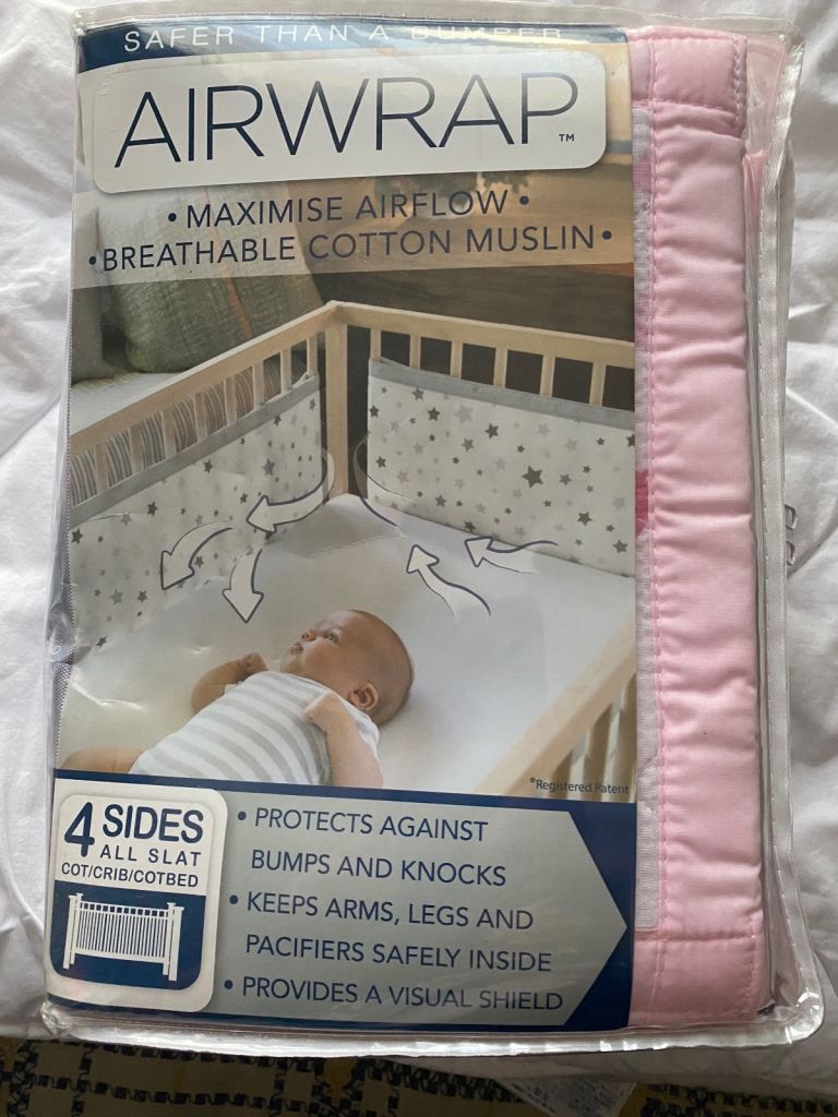 Airwrap - cot protection - bedding for cot