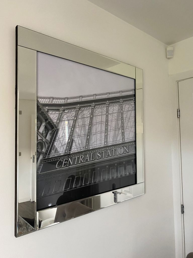 Glasgow Landmarks mirrored pictures