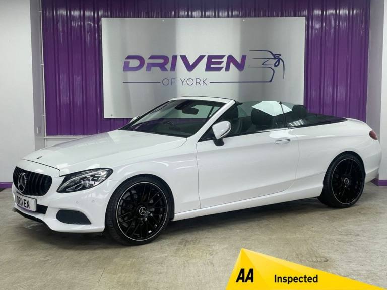 2017 Mercedes-Benz C Class 2.1 C220d Sport Cabriolet 2dr Diesel G-Tronic+ Euro 6 (s/s) (170 ps) C...