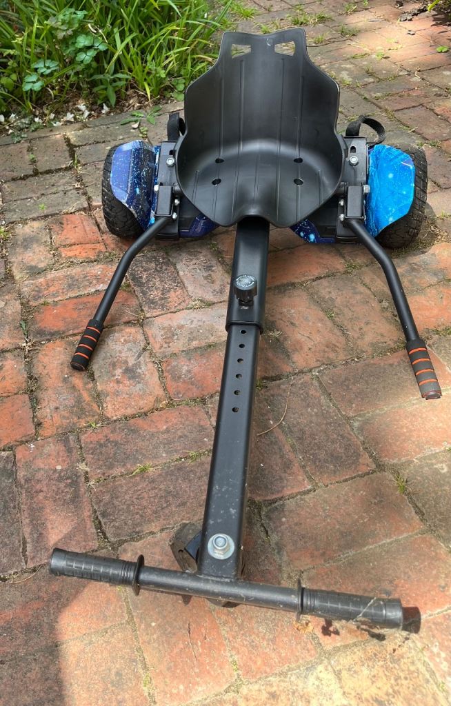 G2 280 off-road hoverboard with go-kart attachment