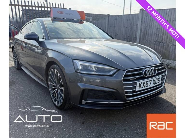 2017 Audi A5 2.0 TFSI Quattro S Line 5dr S Tronic HATCHBACK PETROL Automatic