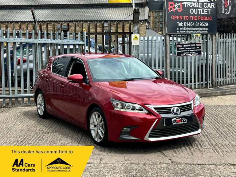 2014 Lexus CT 200h 1.8 Luxury 5dr CVT Auto HATCHBACK PETROL/ELECTRIC Automatic
