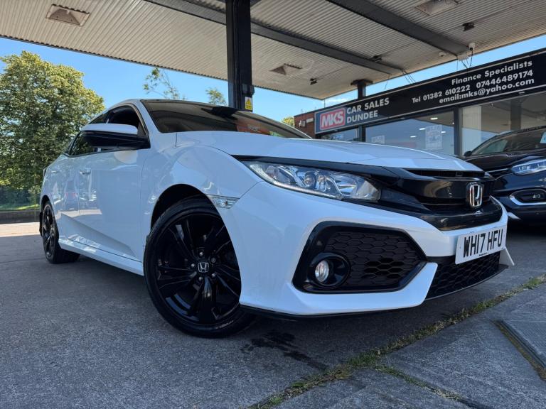 2017 Honda Civic 1.0 VTEC Turbo SR 5dr CVT HATCHBACK Petrol Automatic